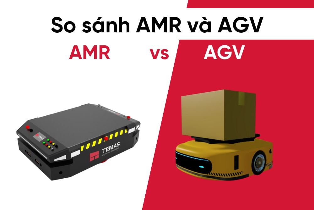 8 điểm khác biệt giữa robot AMR và robot AGV